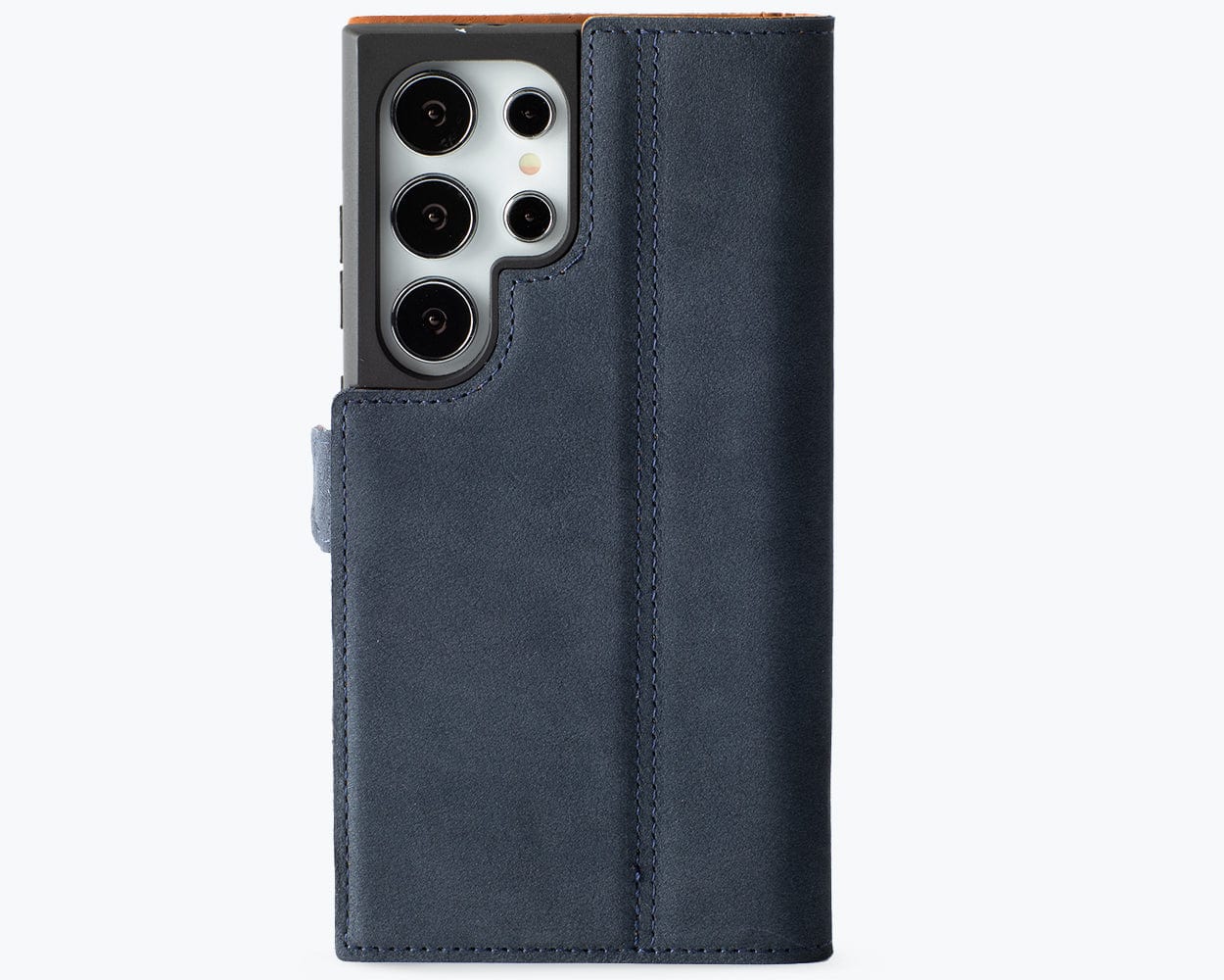 Samsung Galaxy S24 Ultra Vintage Leather Wallet Side Clasp - Snakehive UK