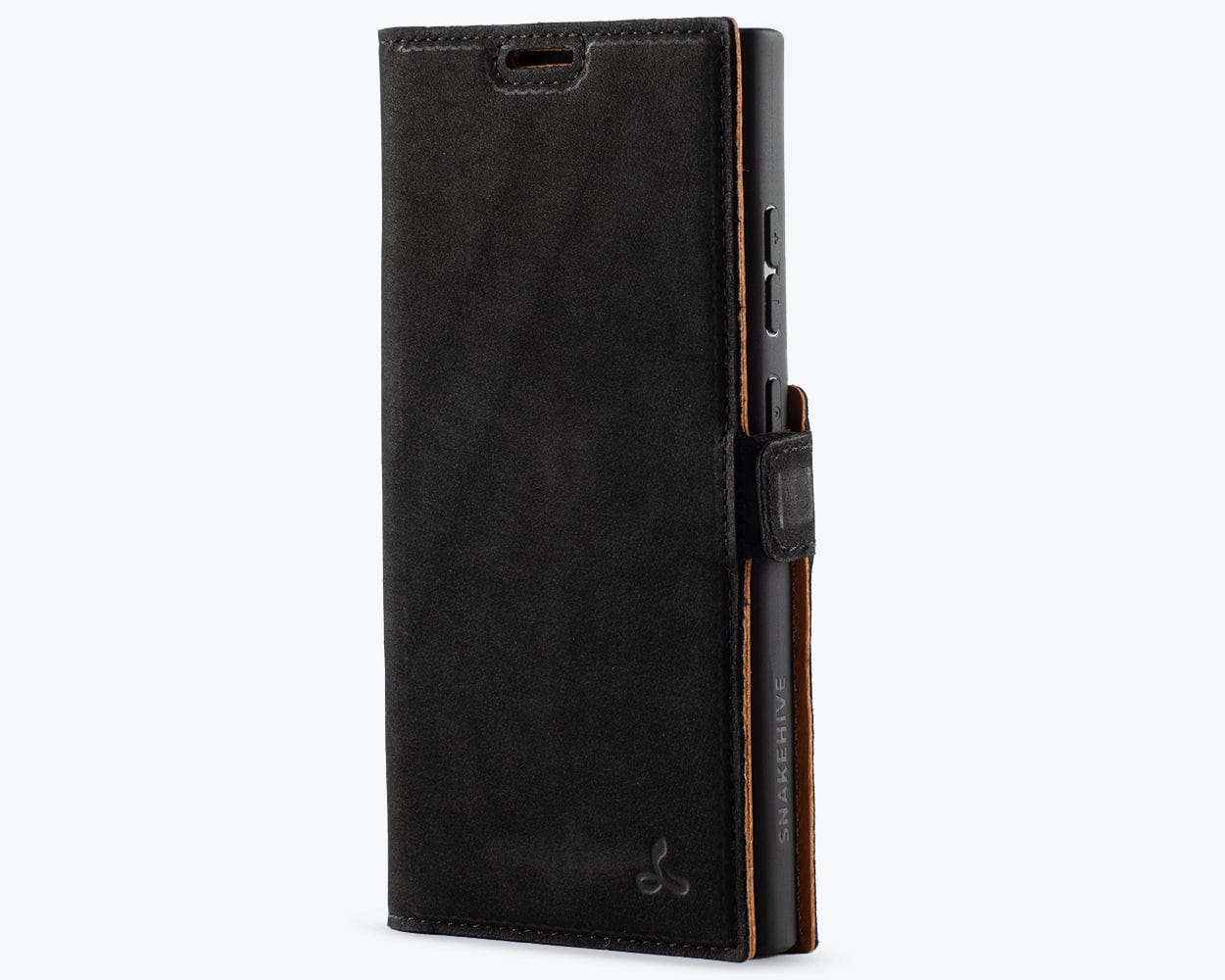 Samsung Galaxy S24 Ultra Vintage Leather Wallet Side Clasp - Snakehive UK