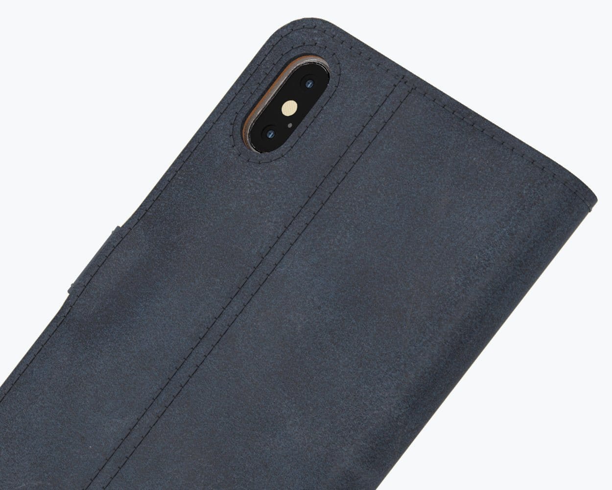 Apple iPhone X/XS - Vintage Leather Wallet Phone Case (Almost Perfect)
