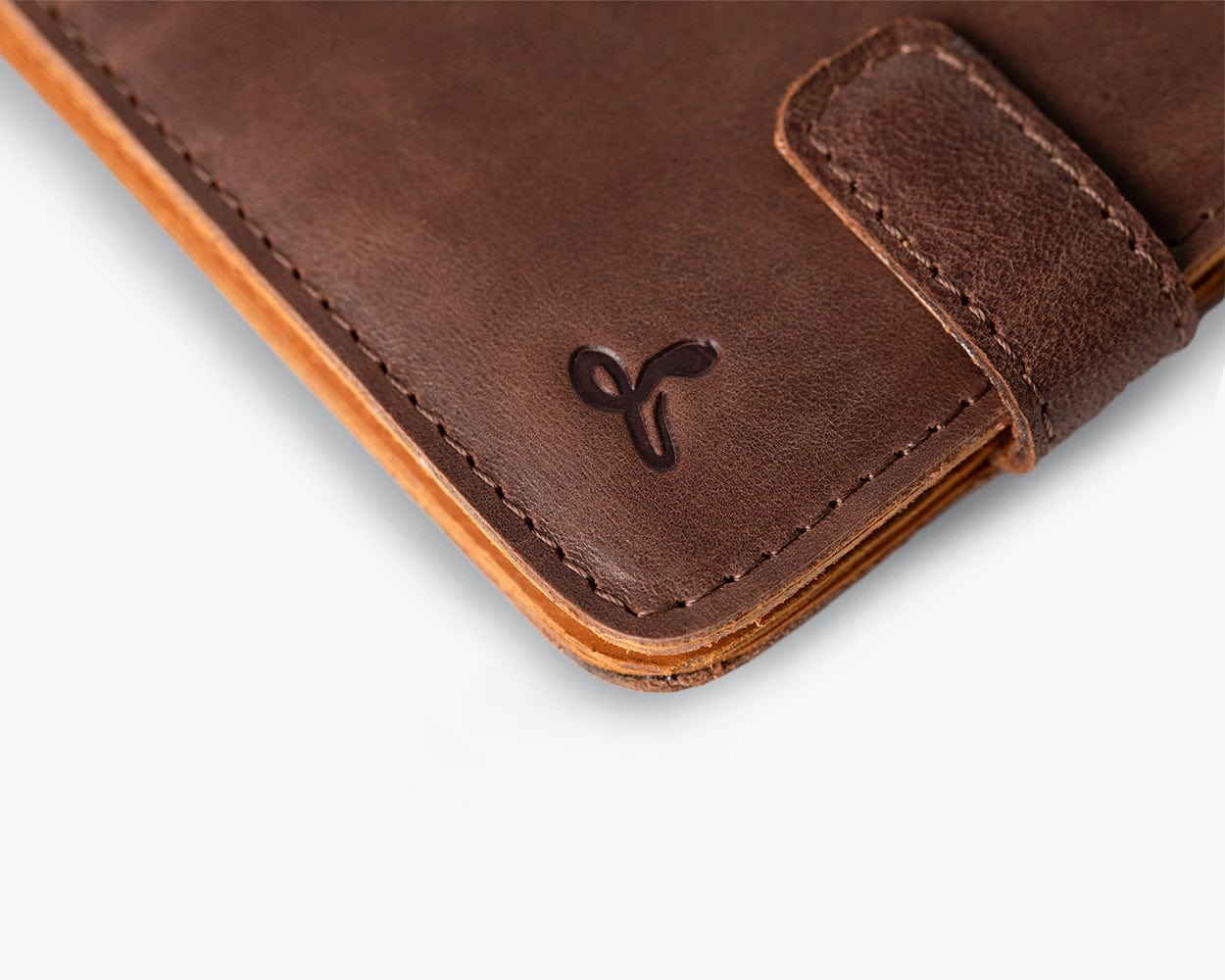 Vintage Leather Money Wallet With Clasp - Snakehive UK