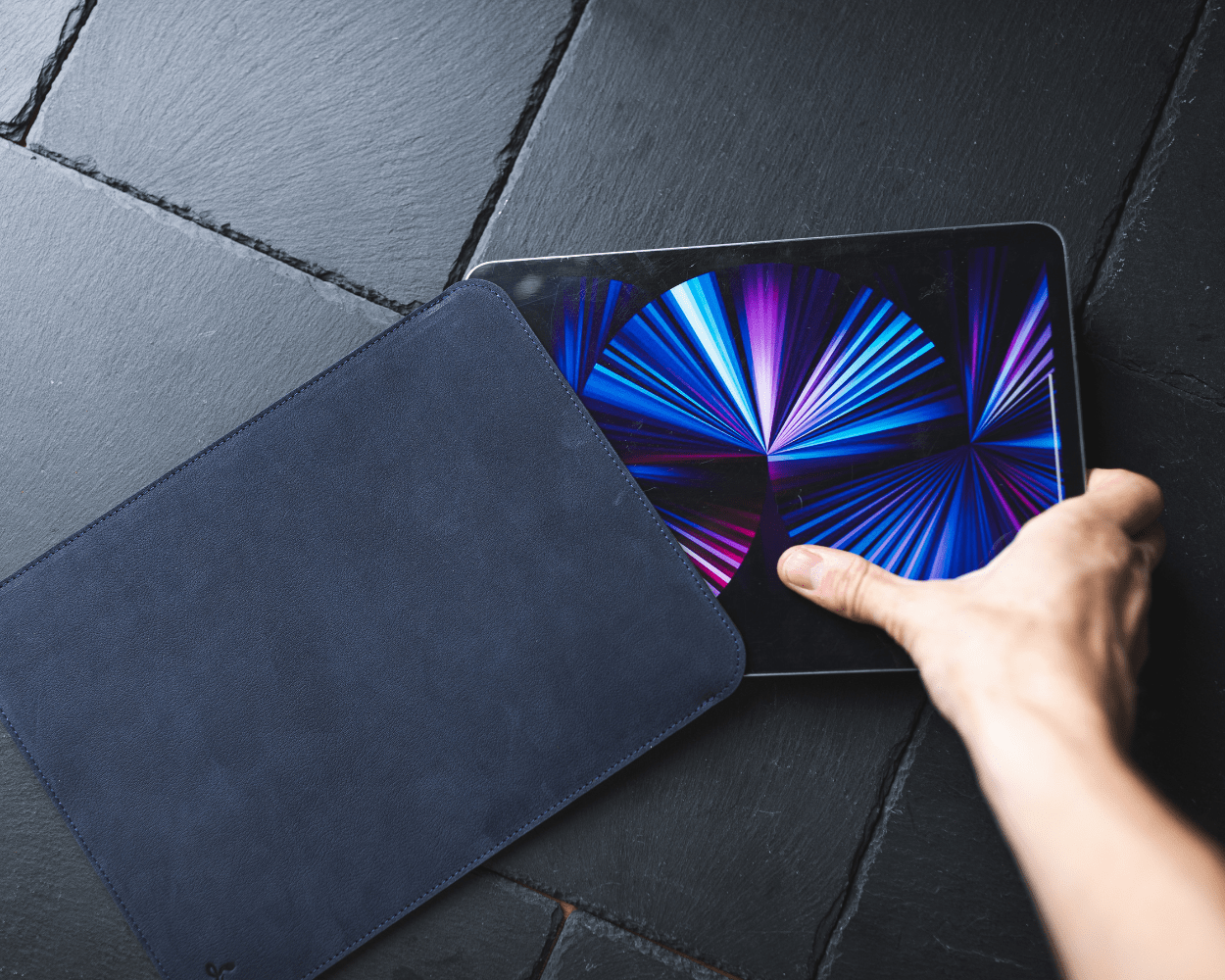 Vintage Leather Apple Ipad Pro 11 12 9 Sleeve - Snakehive UK