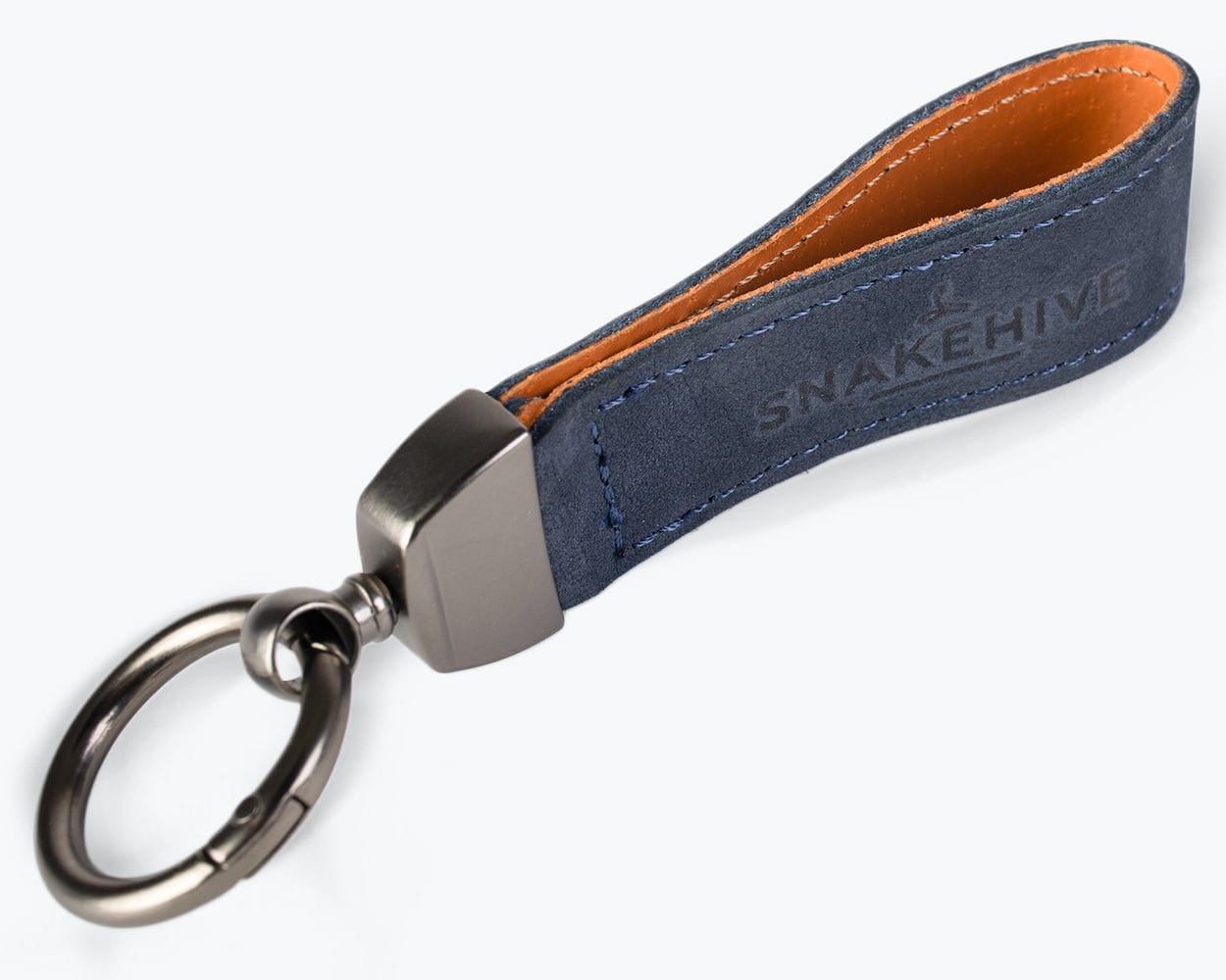 Vintage Leather Key Loop - Snakehive UK