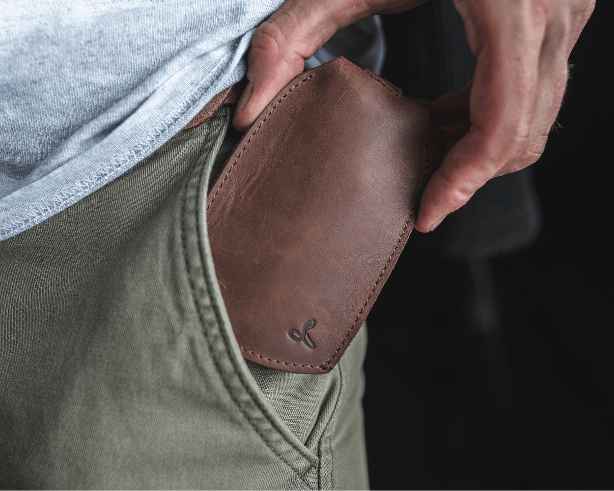 Vintage Leather Key Pouch - Snakehive UK