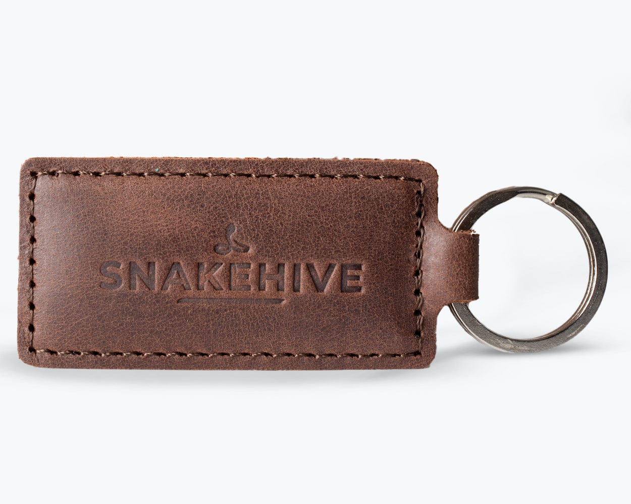 Vintage Leather Key Ring