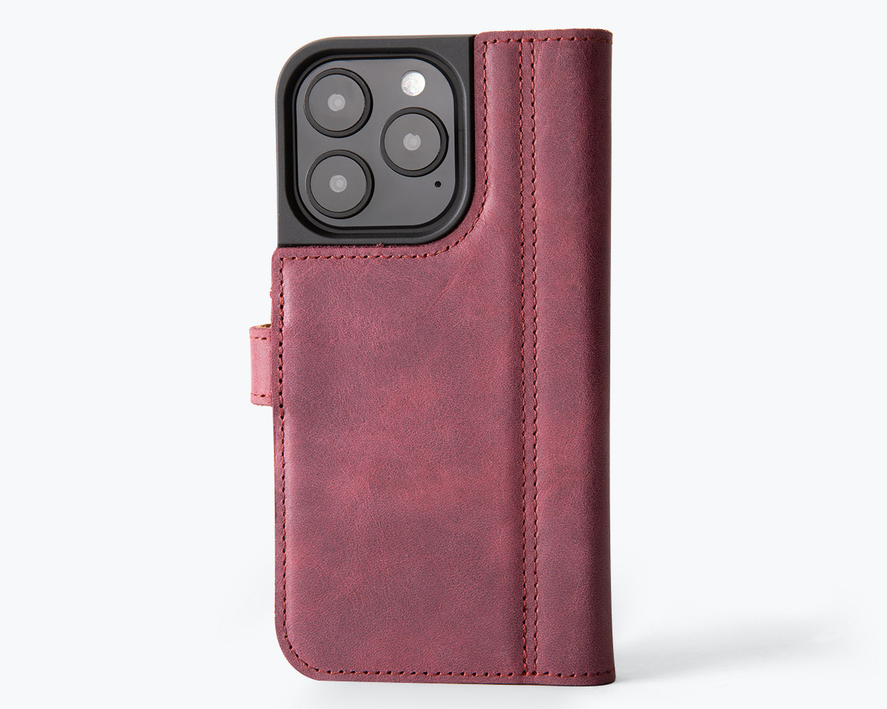 Apple iPhone 16 Pro - Vintage Leather Wallet Phone Case