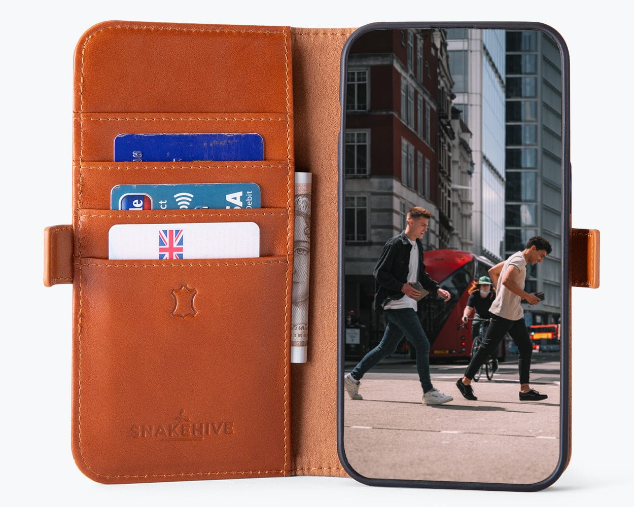 Apple iPhone 14 Pro Max - Metro Leather Wallet Phone Case