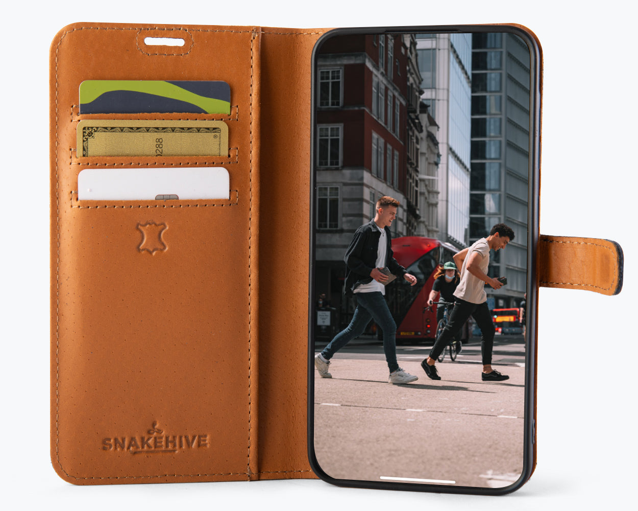 Samsung Galaxy A56 - Vintage Leather Wallet Phone Case