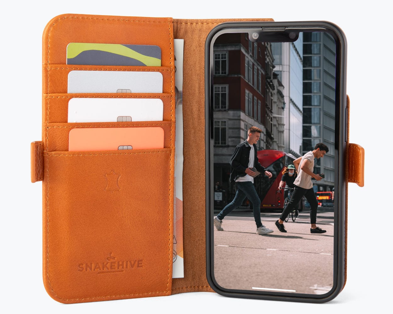 Apple iPhone 14 Pro - Metro Leather Wallet Phone Case