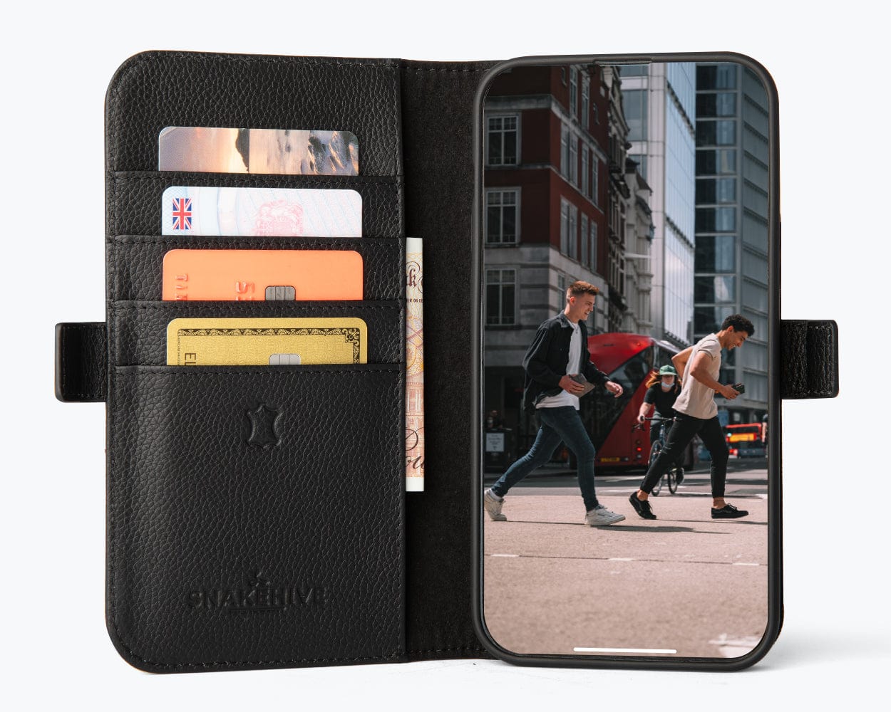 Apple iPhone 15 Plus - Metro Leather Wallet Phone Case