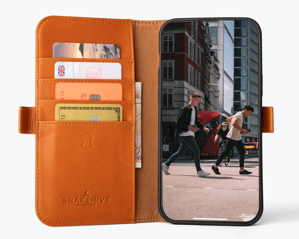 Apple iPhone 15 Plus - Metro Leather Wallet Phone Case