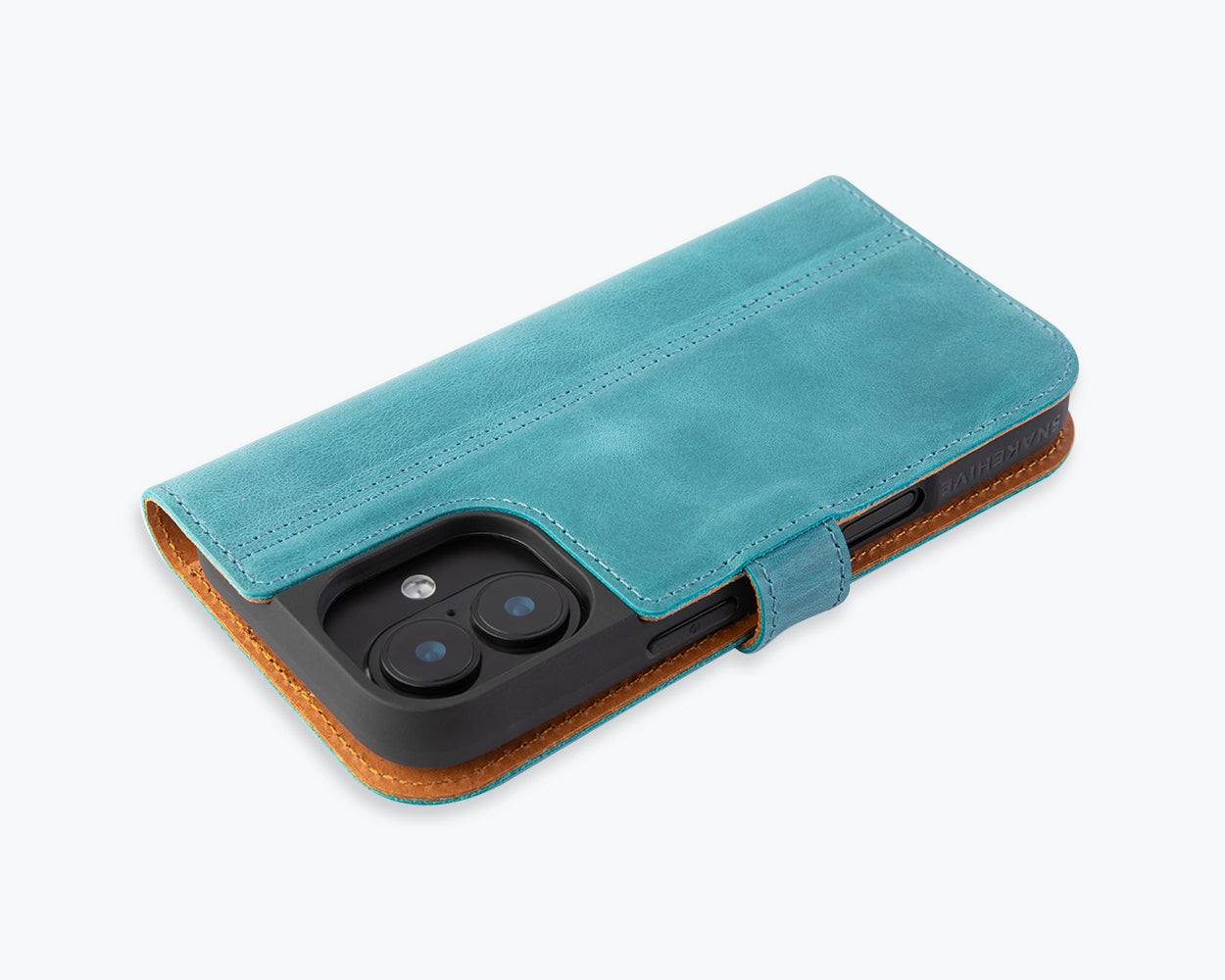 Apple iPhone 17 - Vintage Leather Wallet Phone Case