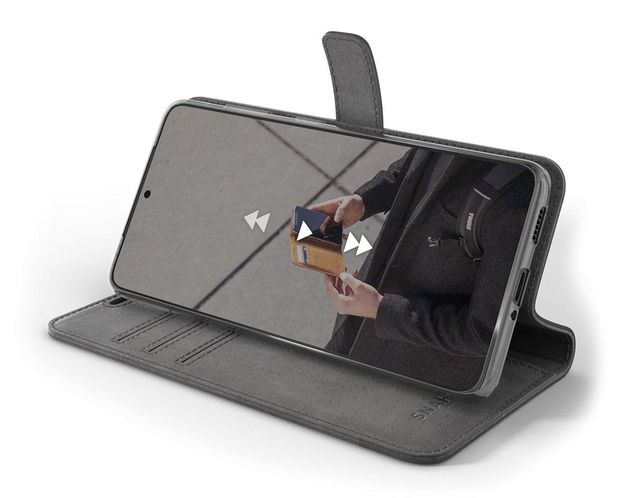 Samsung Galaxy S20 FE - Vintage Leather Wallet Phone Case