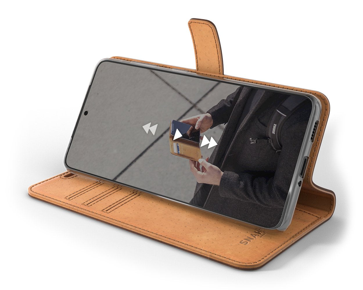 Samsung Galaxy S20 FE - Vintage Leather Wallet Phone Case