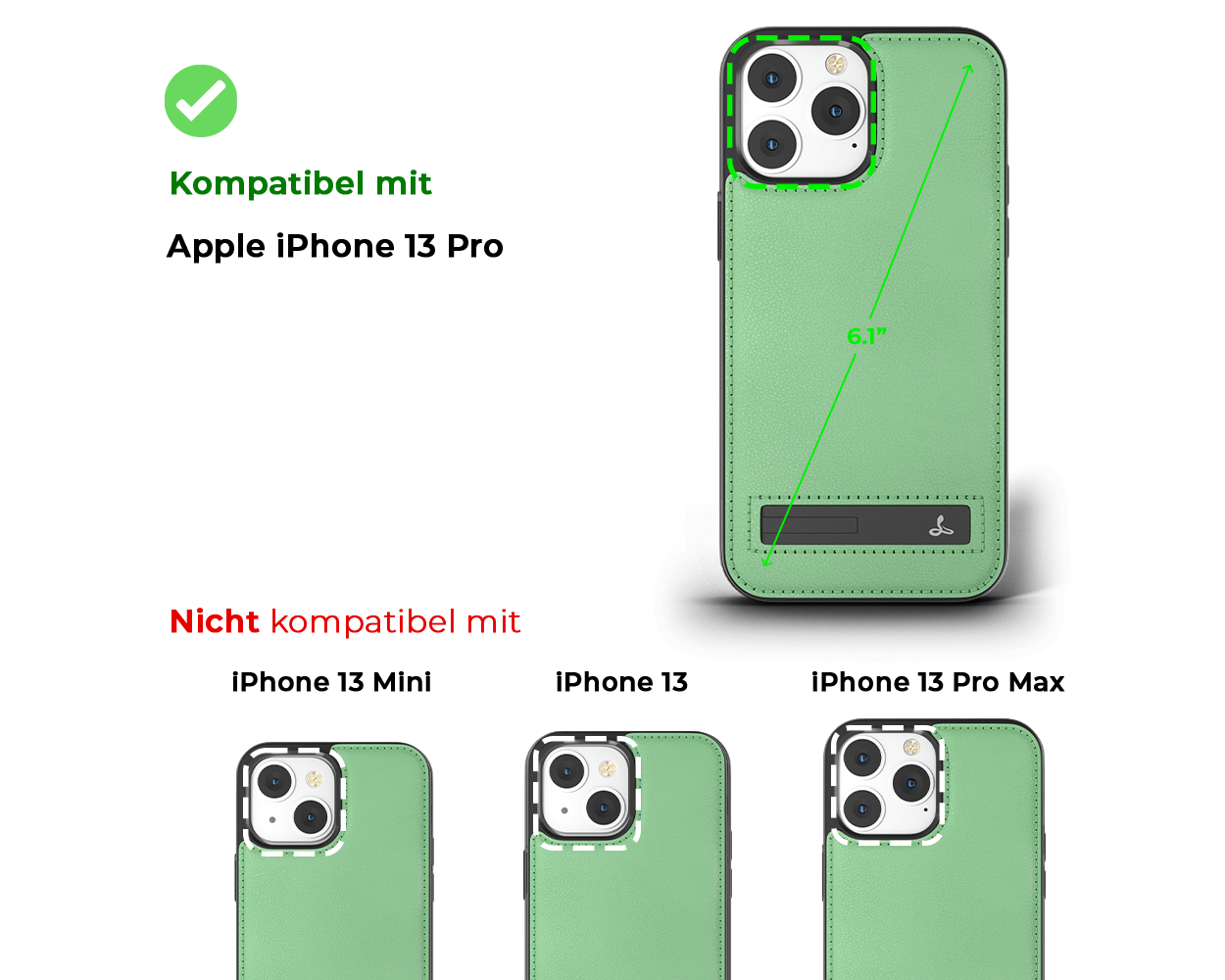 Apple iPhone 13 Pro - Metro Leather Phone Case