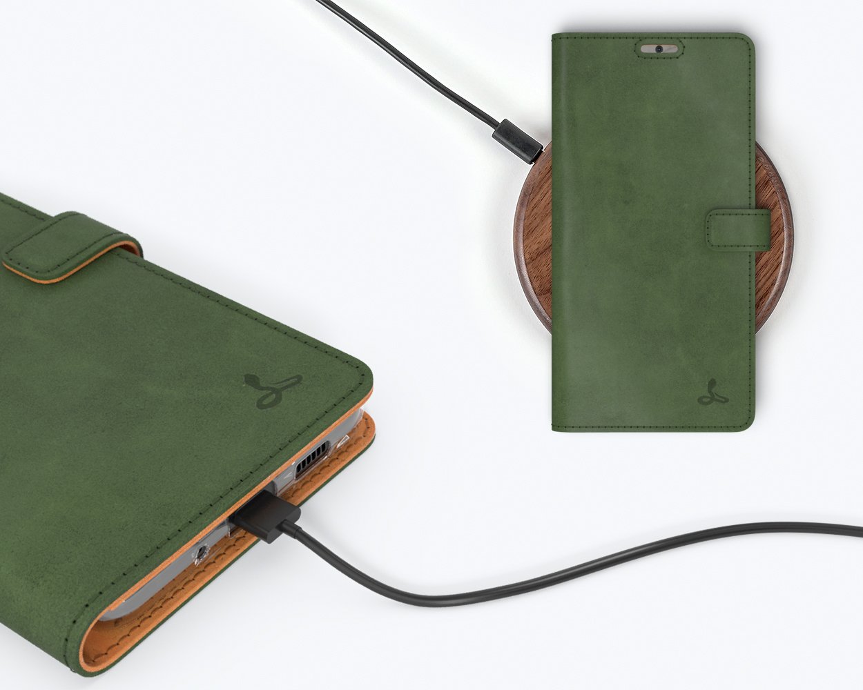 Samsung Galaxy S20 Ultra - Vintage Leather Wallet Phone Case