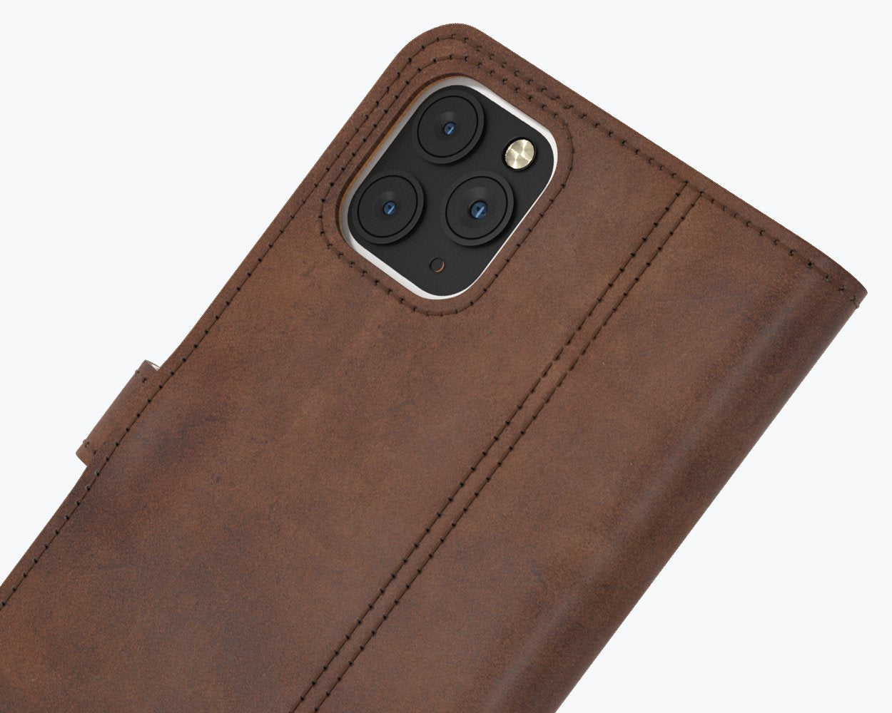 Apple iPhone 11 Pro - Vintage Leather Wallet Phone Case