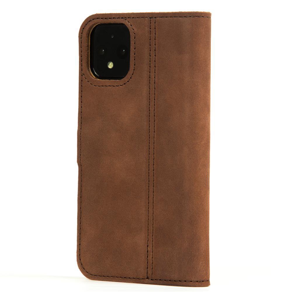 Google Pixel 4 XL - Vintage Leather Wallet Phone Case