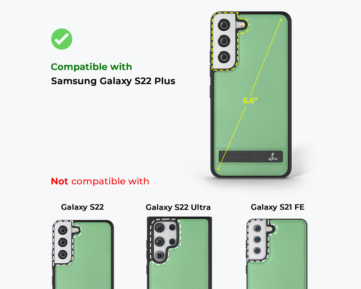 Samsung Galaxy S22 Plus - Metro Leather Phone Case
