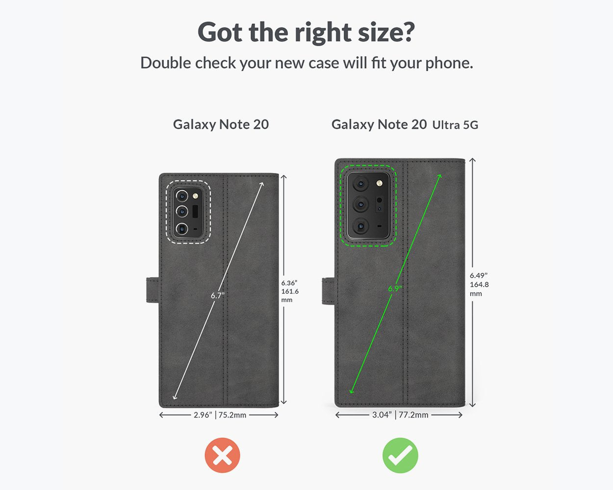 Samsung Galaxy Note 20 Ultra - Vintage Leather Wallet Phone Case