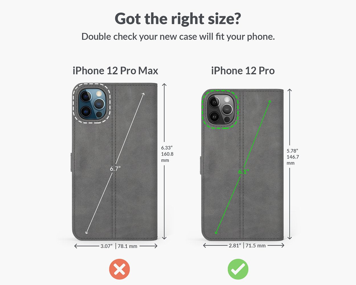 Apple iPhone 12 Pro - Vintage Leather Wallet Phone Case