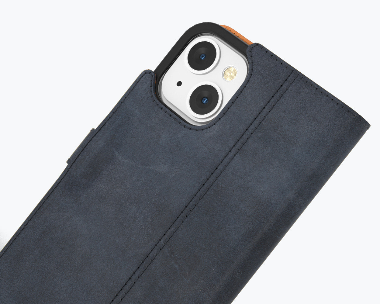 Apple iPhone 13 - Vintage Leather Wallet Phone Case