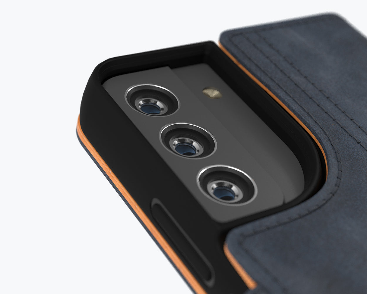 Samsung Galaxy S23 Ultra - Vintage Leather Wallet Phone Case