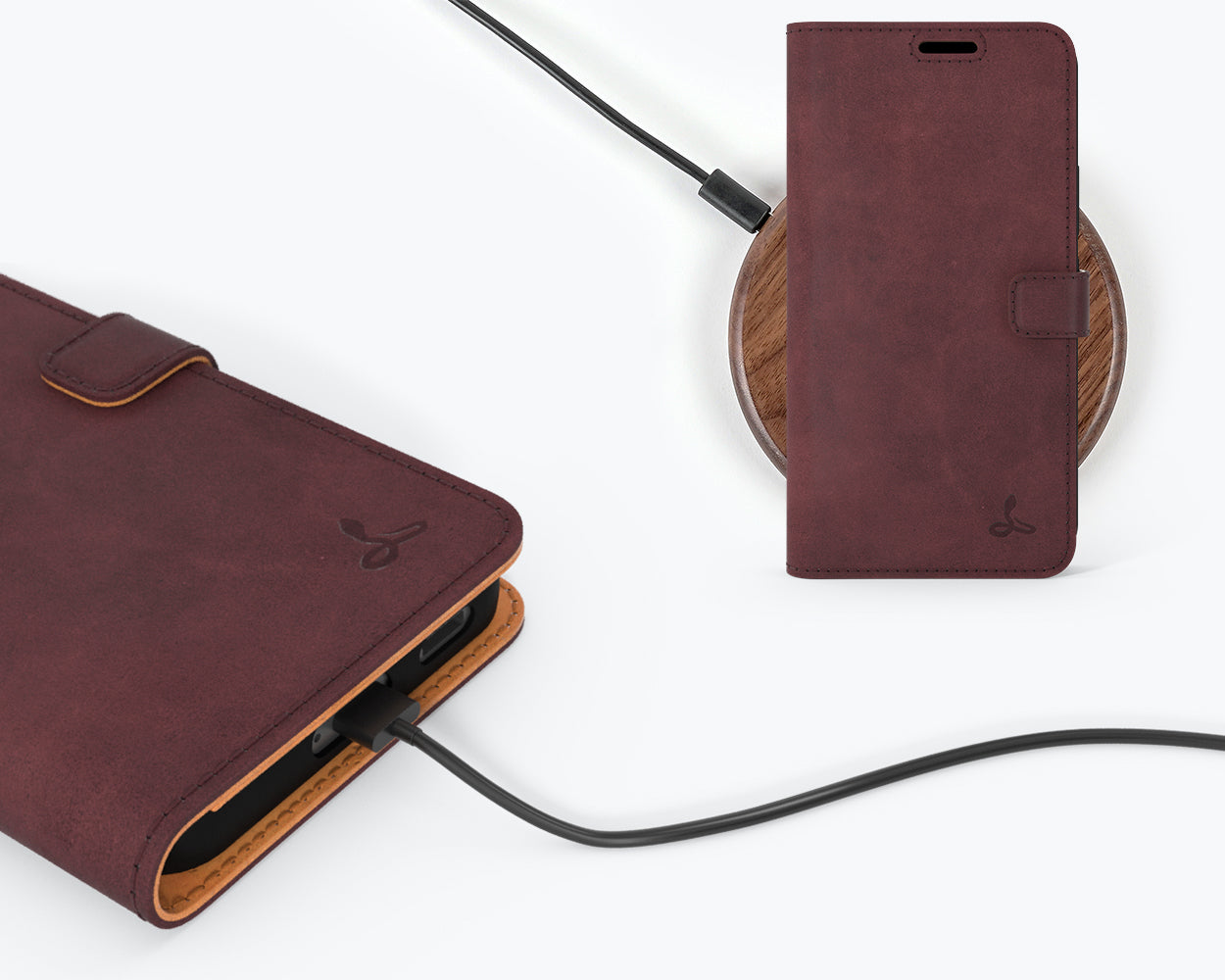 Samsung Galaxy S22 Plus - Vintage Leather Wallet Phone Case