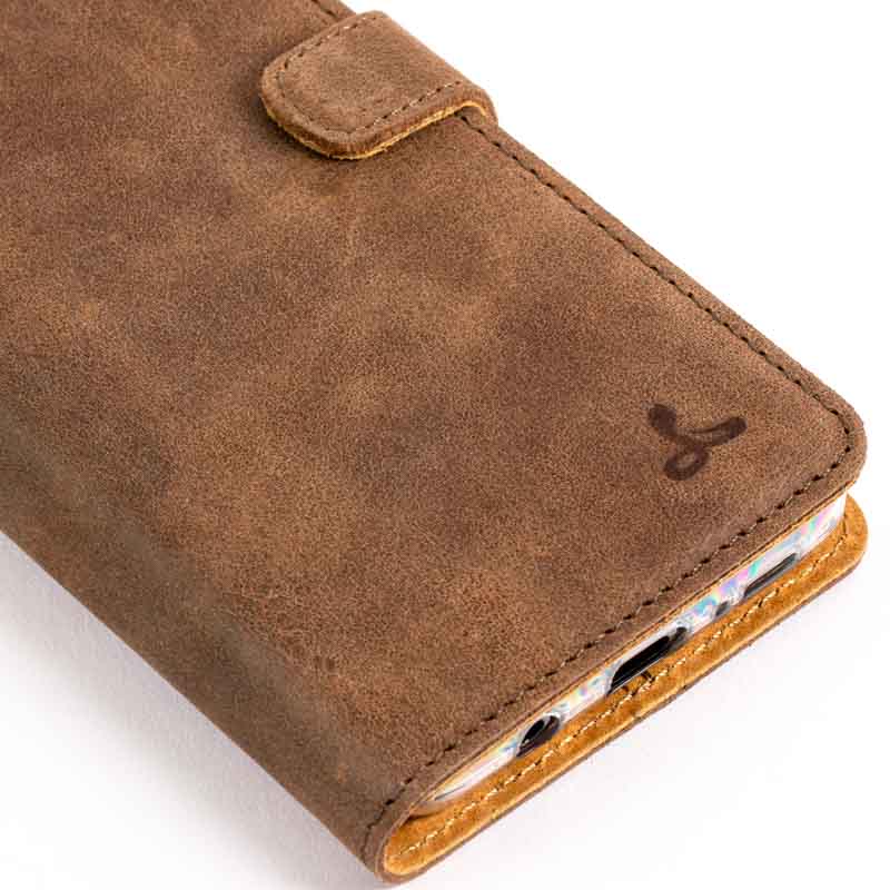Samsung Galaxy S9 Plus - Vintage Leather Wallet Phone Case