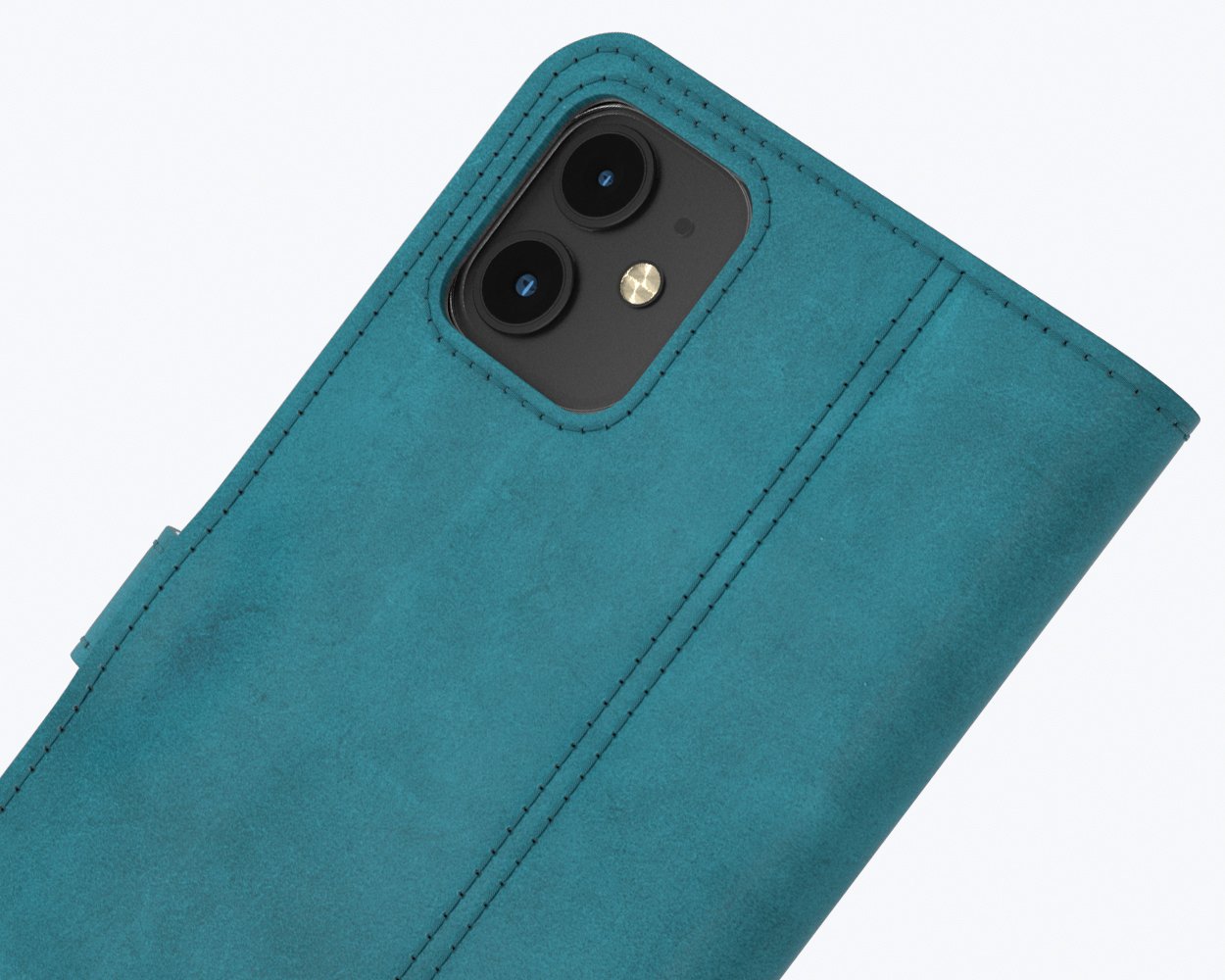 Apple iPhone 11 - Vintage Leather Wallet Phone Case