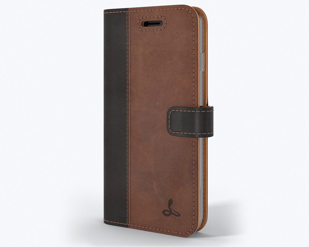 Apple iPhone 8 - Vintage Leather Wallet Phone Case (Almost Perfect)