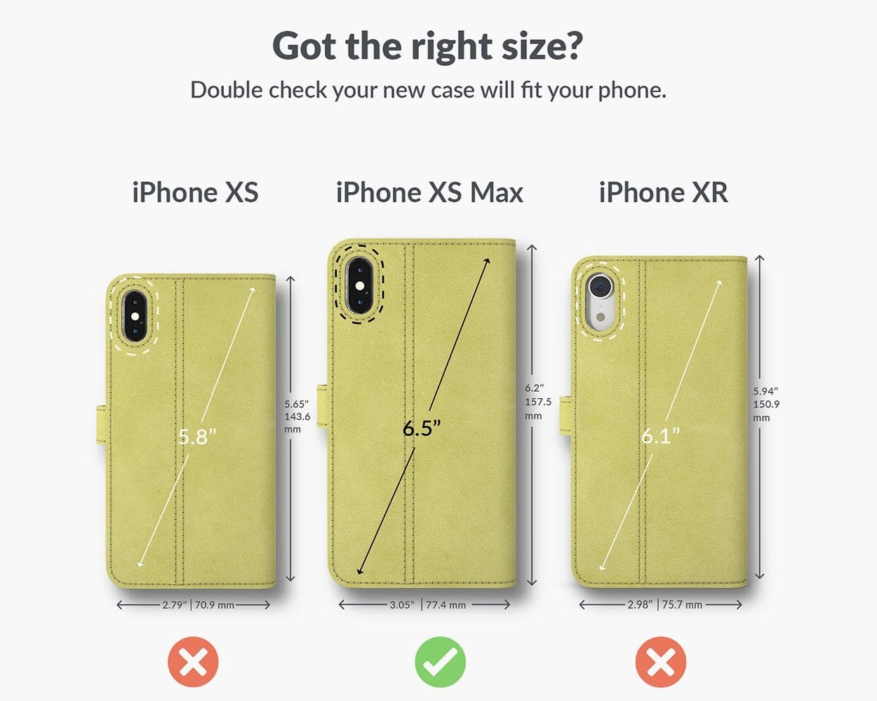 Apple iPhone XS Max - Vintage Leather Wallet (Almost Perfect) Honey Gold Apple iPhone XS Max - Snakehive UK