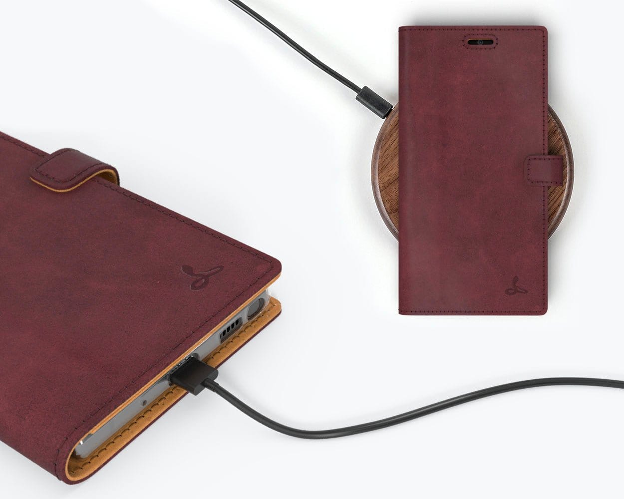 Samsung Galaxy Note 20 - Vintage Leather Wallet (Almost Perfect) Grey Samsung Galaxy Note 25 - Snakehive UK