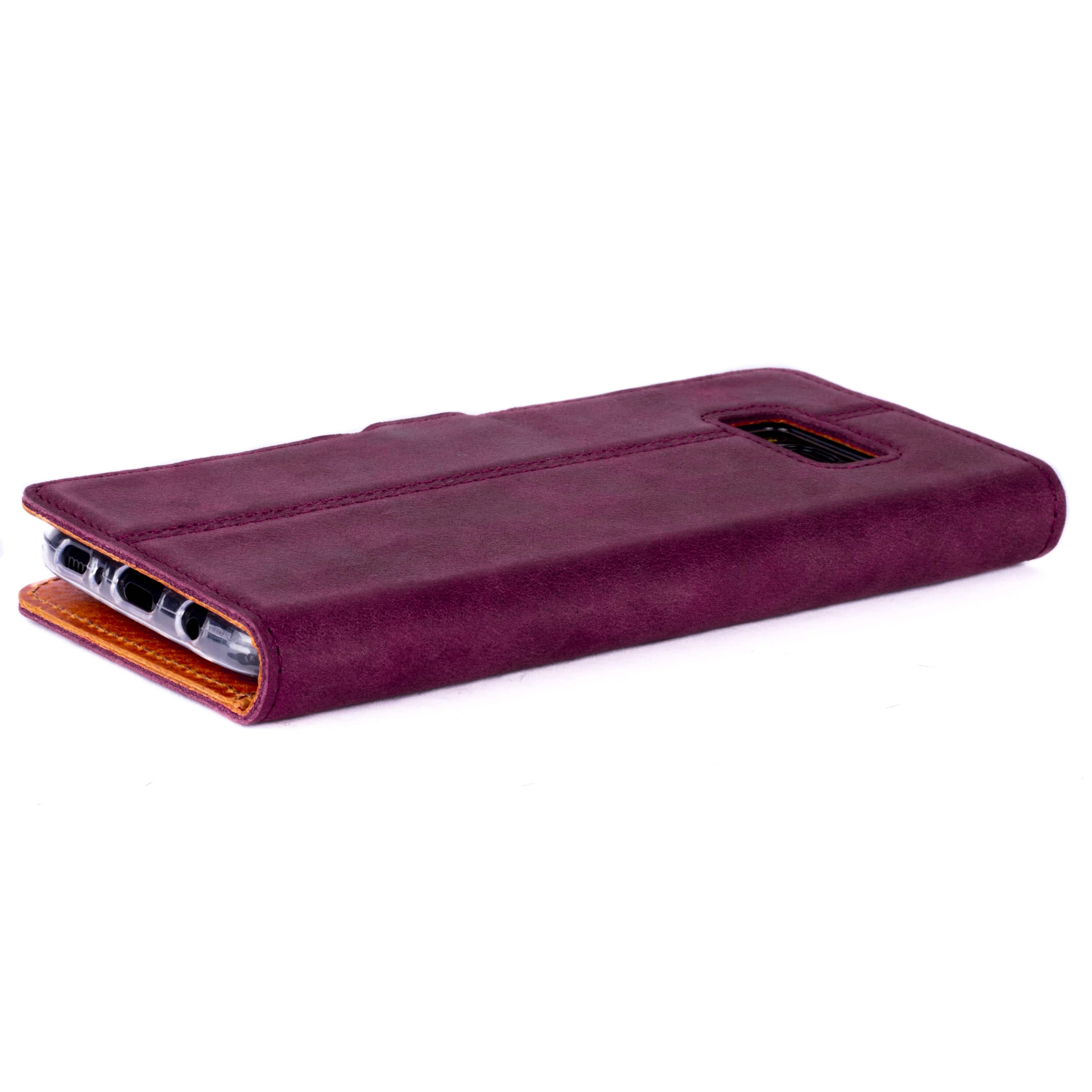 Vintage Leather Wallet Samsung Galaxy S8 Plus Ap - Snakehive UK