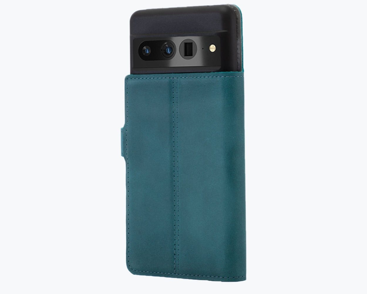 Google Pixel 7 Pro- Vintage Leather Wallet Teal Google Pixel 7 Pro - Snakehive UK