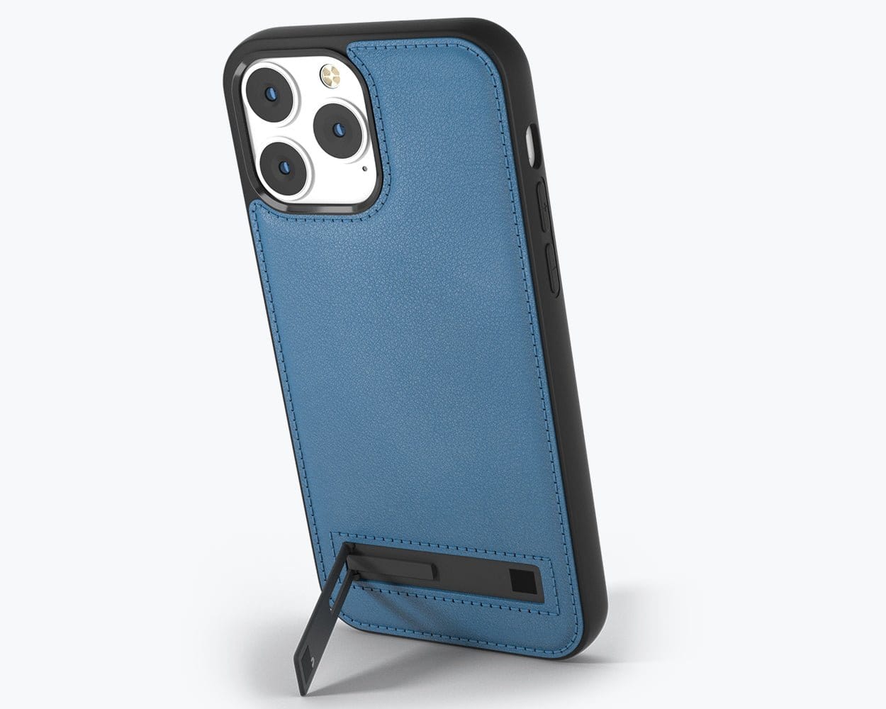 Apple iPhone 13 Pro - Metro Leather Case Ocean Blue Apple iPhone 13 Pro - Snakehive UK