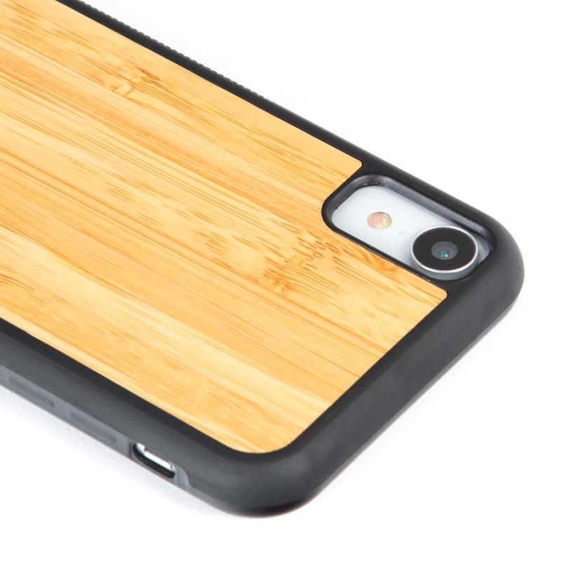 Wilderness Wood Back Case - Apple iPhone XR Maple Apple iPhone XR - Snakehive UK