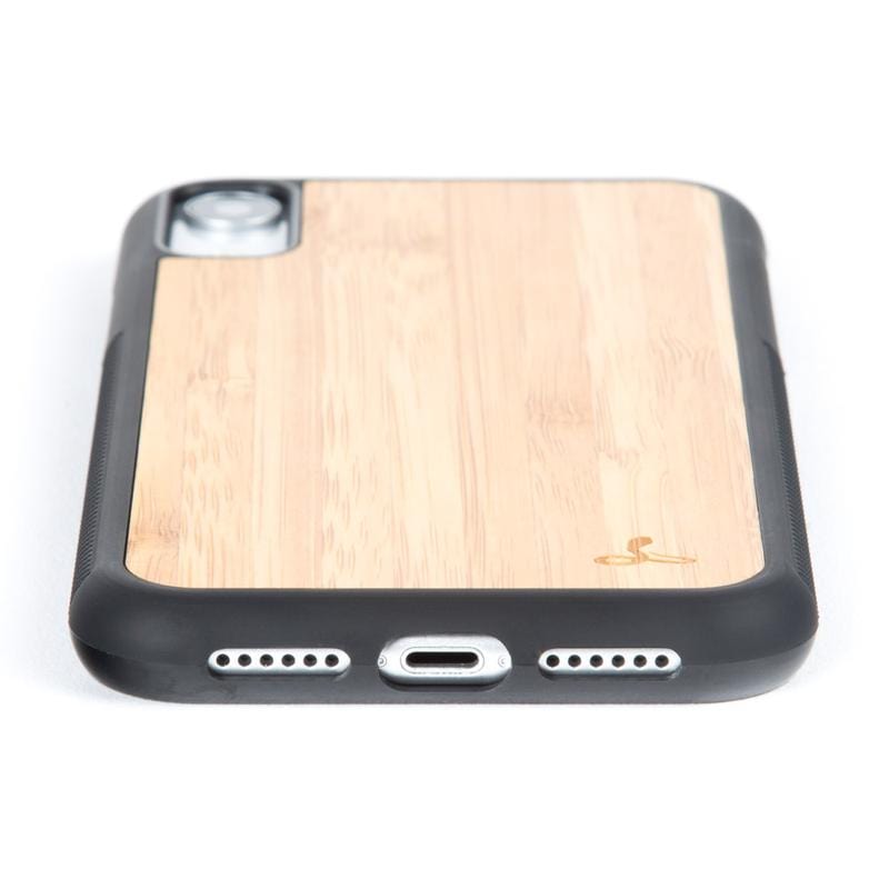 Wilderness Wood Back Case - Apple iPhone XR Maple Apple iPhone XR - Snakehive UK