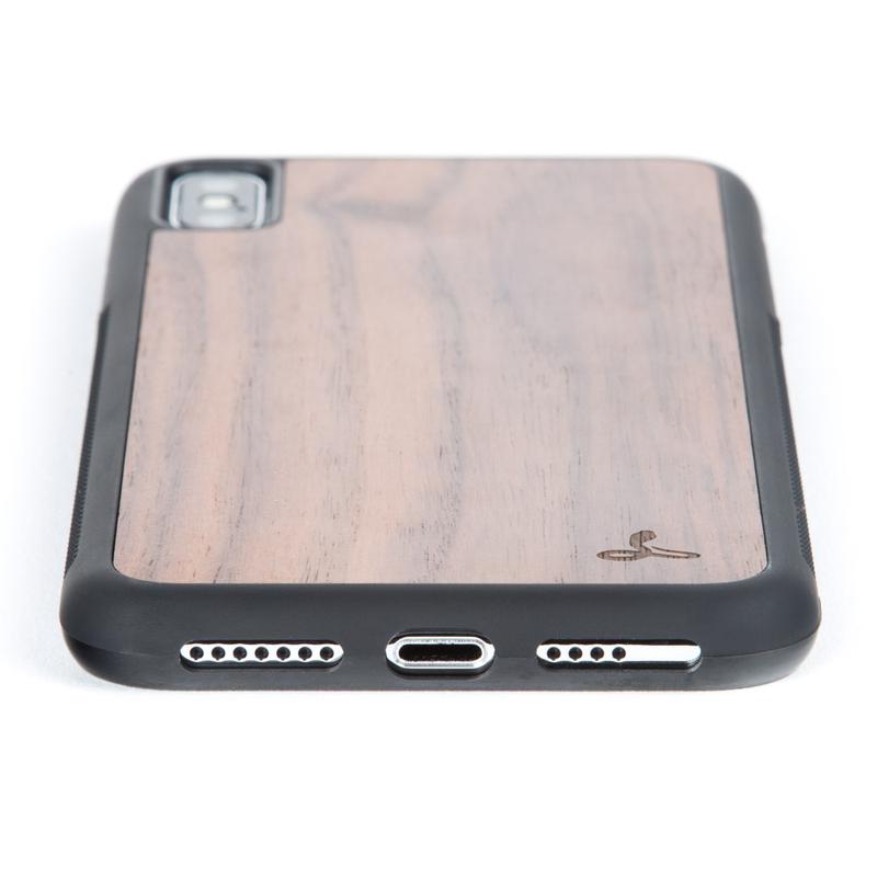 Wilderness Wood Back Case - Apple iPhone XS Max Walnut Apple iPhone XS Max - Snakehive UK