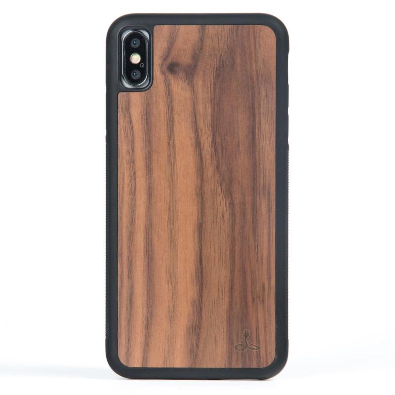Wilderness Wood Back Case - Apple iPhone XS Max Walnut Apple iPhone XS Max - Snakehive UK