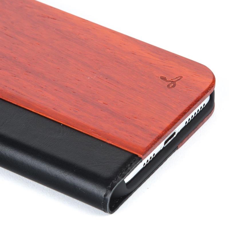 Wilderness Wood Wallet - Apple iPhone XS Max Bamboo Apple iPhone XS Max - Snakehive UK