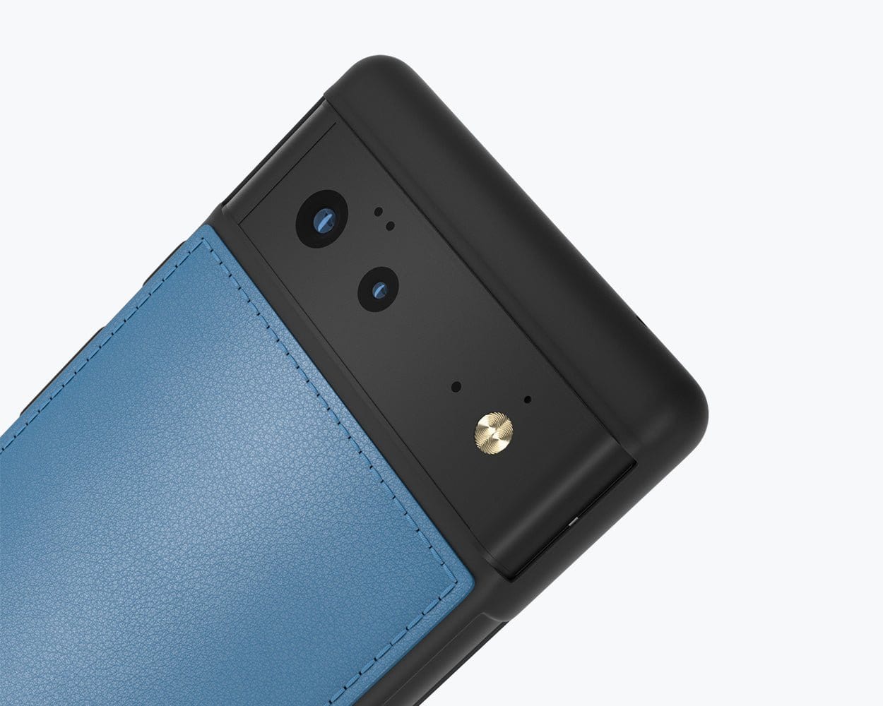 Google Pixel 6 - Metro Leather Case Ocean Blue - Snakehive UK