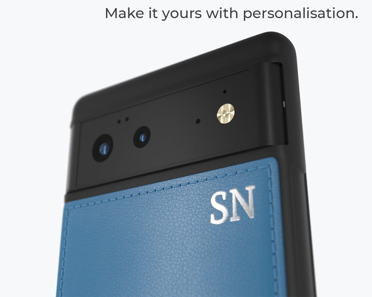 Google Pixel 6 - Metro Leather Case Ocean Blue - Snakehive UK