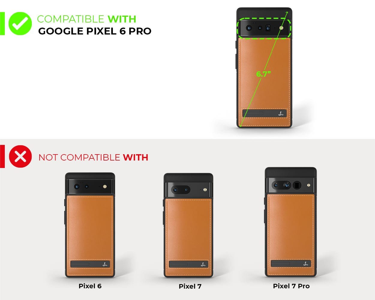 Google Pixel 6 Pro - Metro Leather Case Ocean Blue - Snakehive UK