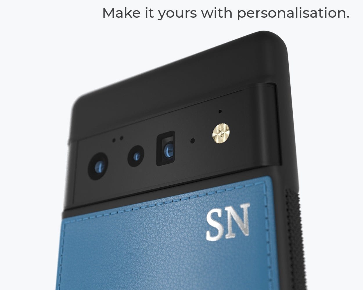 Google Pixel 6 Pro - Metro Leather Case Ocean Blue - Snakehive UK