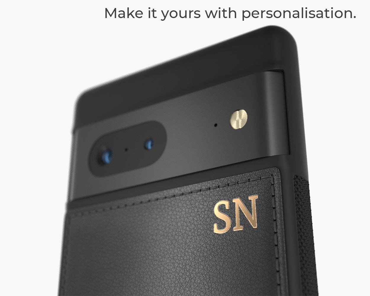 Google Pixel 7 - Metro Leather Case Jet Black - Snakehive UK