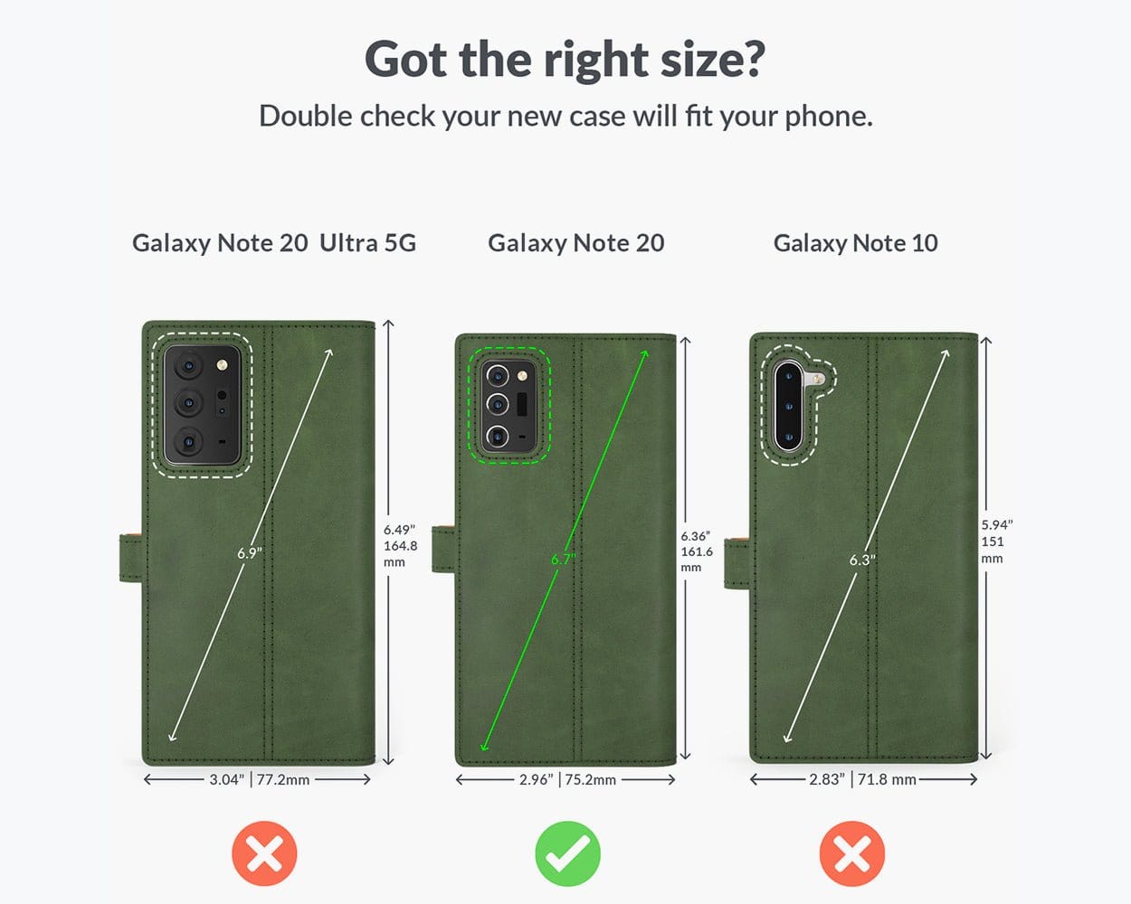 Samsung Galaxy Note 20 - Vintage Leather Wallet Grey Samsung Galaxy Note 20 - Snakehive UK