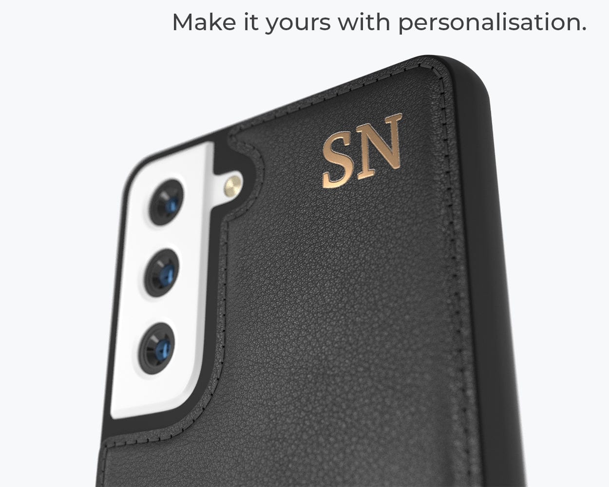 Samsung Galaxy S21 FE - Metro Leather Case Pebble Grey Samsung Galaxy S21FE - Snakehive UK