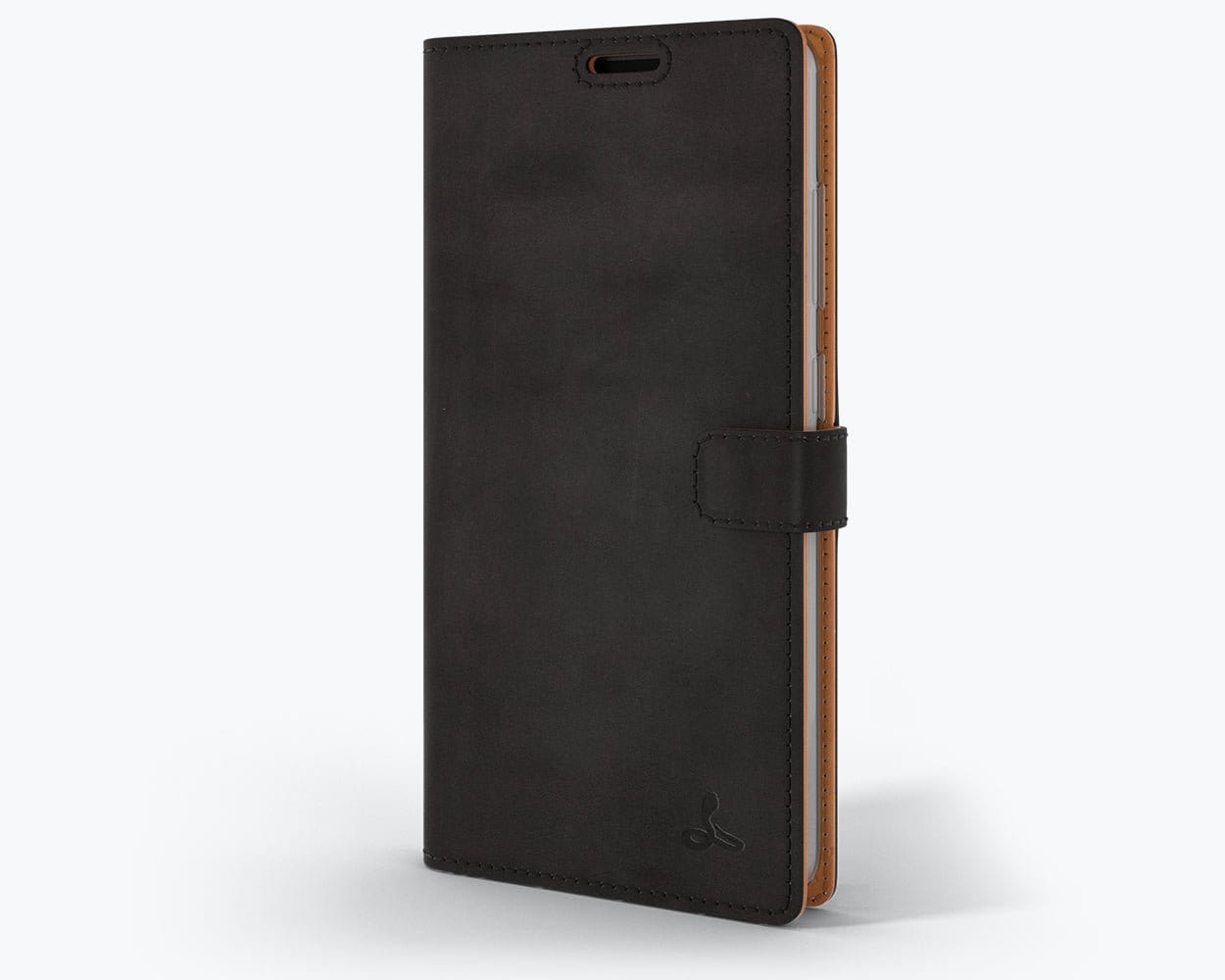 Vintage Leather Wallet - Samsung Galaxy A52 Black Samsung Galaxy A52 - Snakehive UK