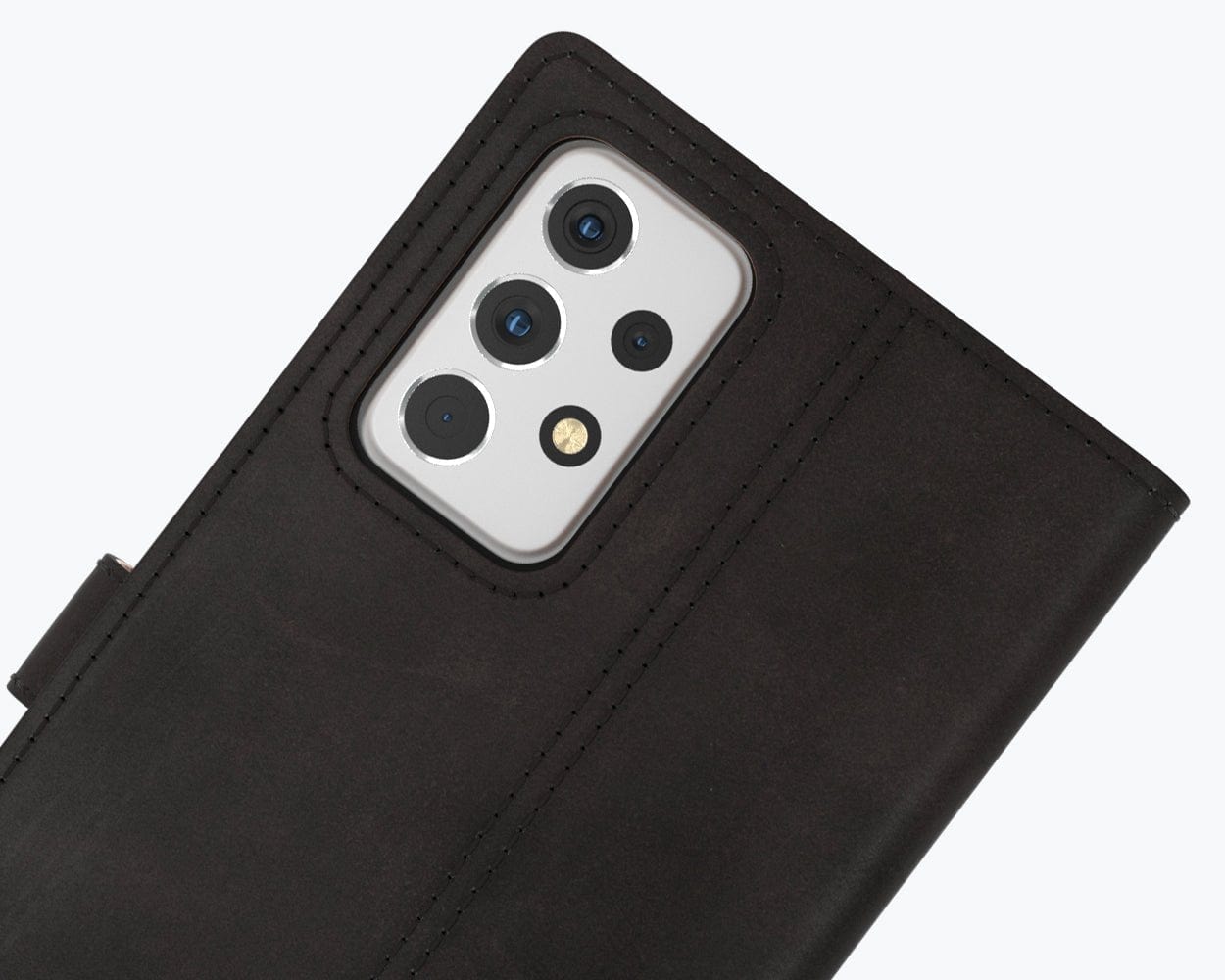 Vintage Leather Wallet - Samsung Galaxy A52 Teal Samsung Galaxy A52 - Snakehive UK